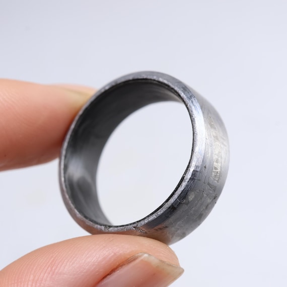 Titanium Meteorite Ring,Custom Width, Personalize… - image 10
