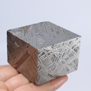 435g Meteorite Cube,Muonionalusta block,Celestial Gift CU413