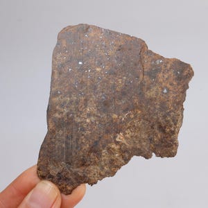 37g Chondrite Meteorite Slice,NWA unclassified Meteorite, From Northwest Africa,Astronomy Gift, Space Gift CU182