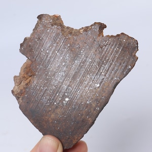 58g Chondrite Meteorite Slice,NWA unclassified Meteorite, From Northwest Africa,Astronomy Gift, Space Gift CU443