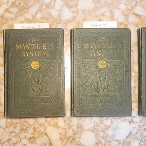 Het hoofdsleutelsysteem ~ CHARLES F. HAANEL ~ 1919, delen 1-4, en zeldzaam boek 7, ~ 1927, deel 5