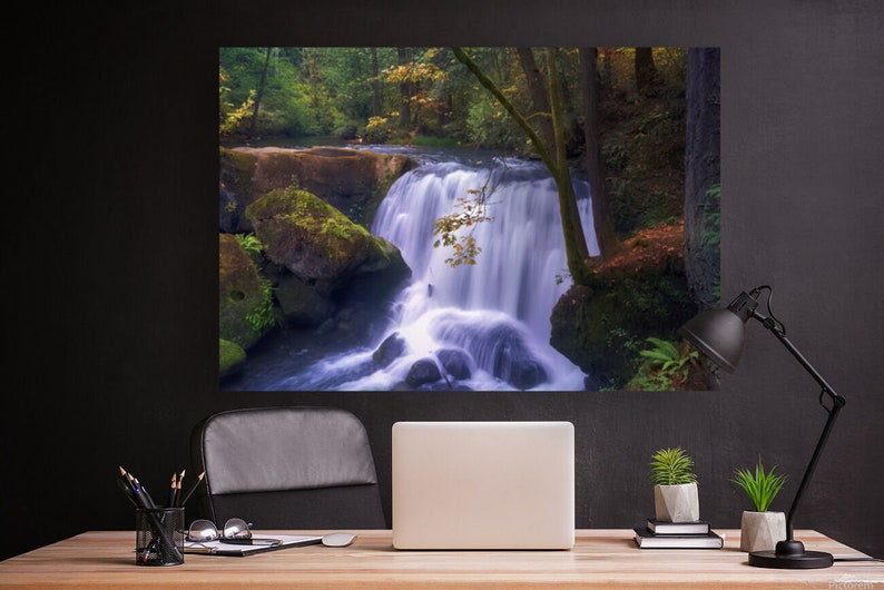 High Resolution Prints Falls Autumn Photography Bellingham