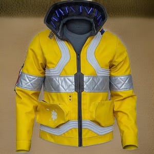 David Martinez Cyberpunk Edgerunners 2077 Cosplay Leather Jacket - Anime Costume, Cyberpunk 2077 Jacket, Edgerunners Inspired Outfit