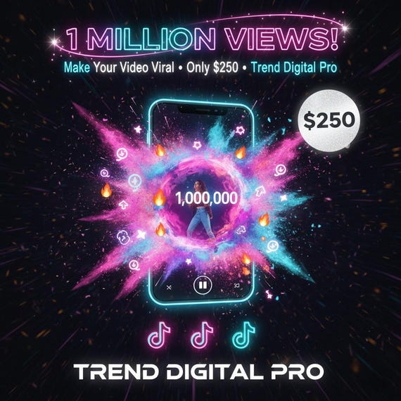 Make Your TikTok Videos Viral – Get 1M Views Fast