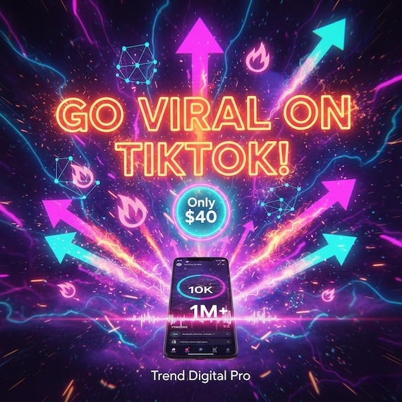 TikTok Ads Agency • Make Your Videos Viral In Just 40 Dollars • Fast Delivery