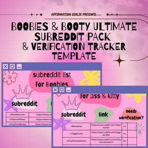 Onlyfans SubReddit list for Boobies & Booty Subreddit reddit list for Onlyfans Creators content creator growth guide for onlyfans promo