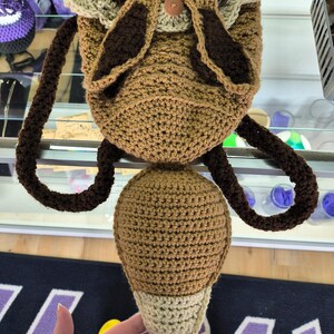 Crochet Eevee Backpack