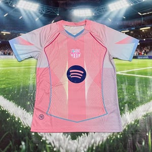 Pink Barca jersey 25-26