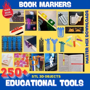 Educational 3D Printer STL Bundle – 250+ Classroom Tools, Math Supplies, Science Models & Homeschool Resources image 2