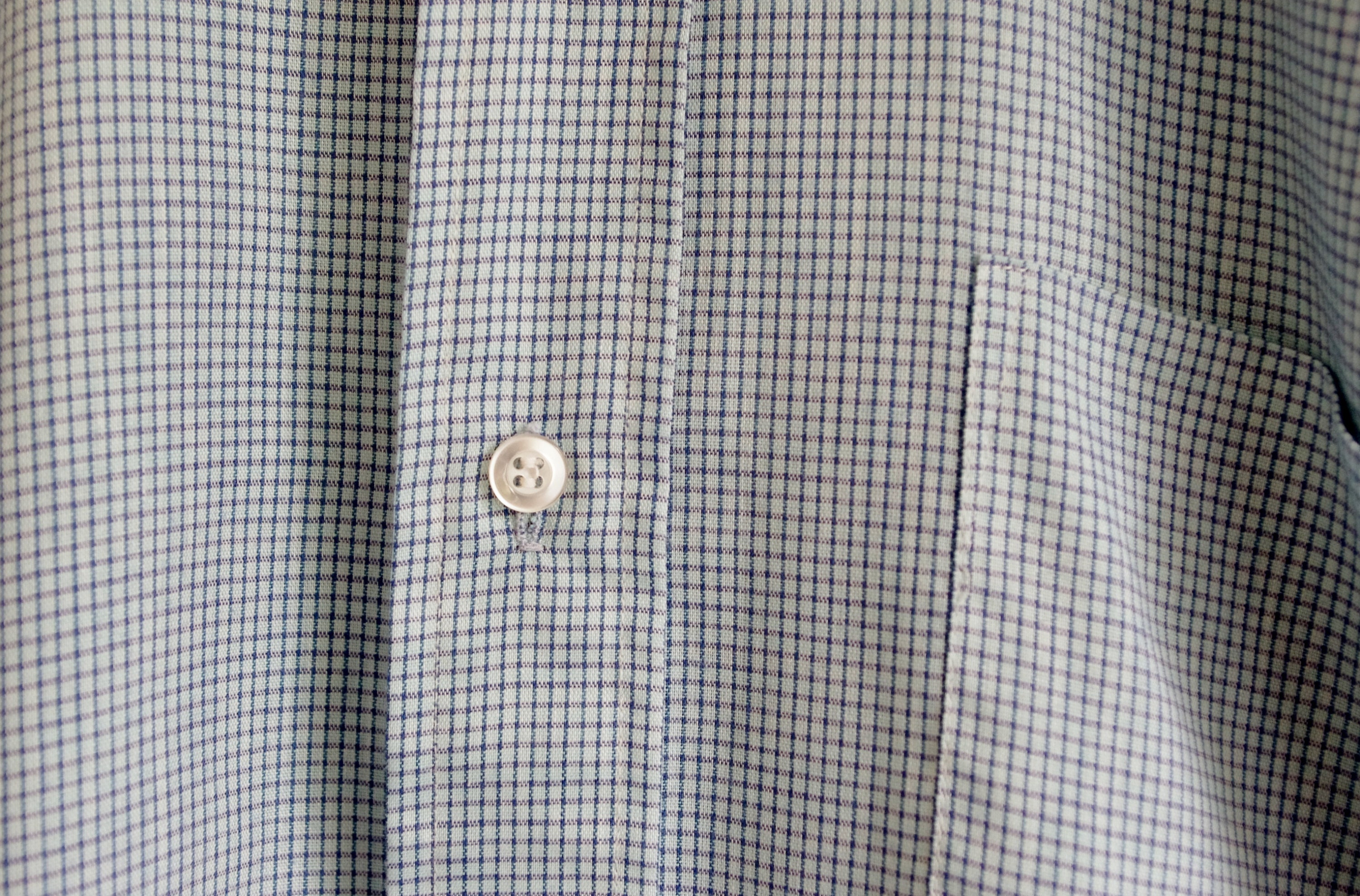 Vintage Mens Dress Shirt French Cuff Shirt Blue Checked - Etsy