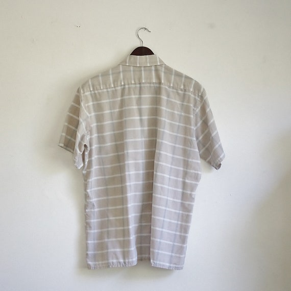 Vintage Van Heusen Shirt, 80s Mens Shirt, Mens Bu… - image 3