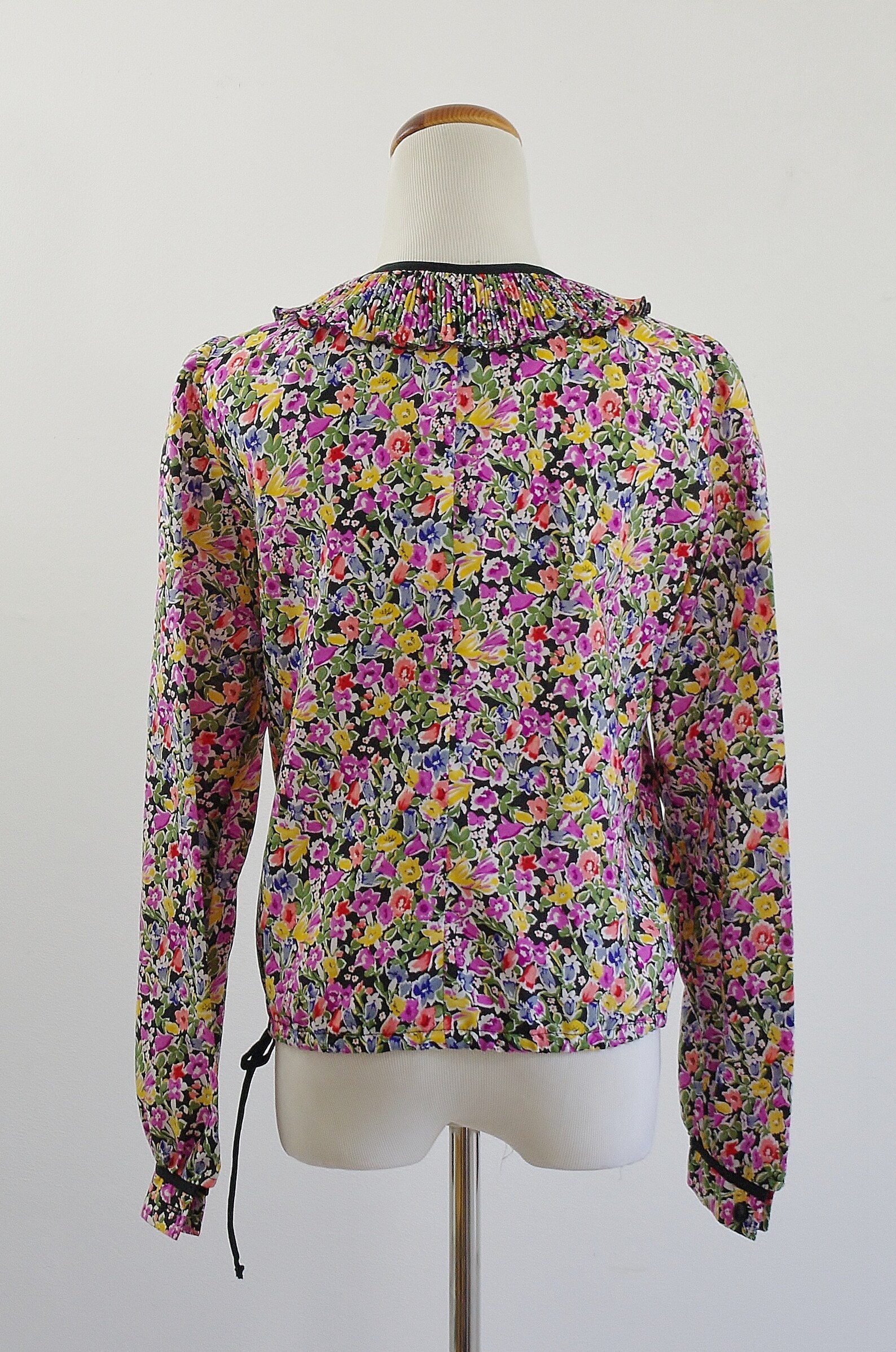 Vintage floral John Deere long sleeve top