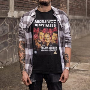 Angels With Dirty Faces Classic Gangster Movie Tee | Vintage Film Noir Crime Drama Shirt | Every day comfort for men & women | Perfect gift