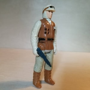 Rebel Soldier con equipo original Blaster Hoth Vintage Star Wars 1980 ESB Empire contraataca Hong Kong