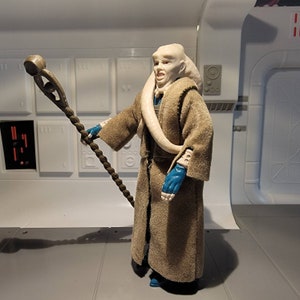 Bib Fortuna Vintage 1983 kenner action figure w original Accessories Return Of the Jedi ROTJ Free Shipping!