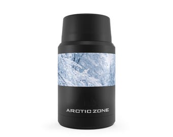 Contenitore per alimenti isolato in rame Titan con texture ghiaccio artico