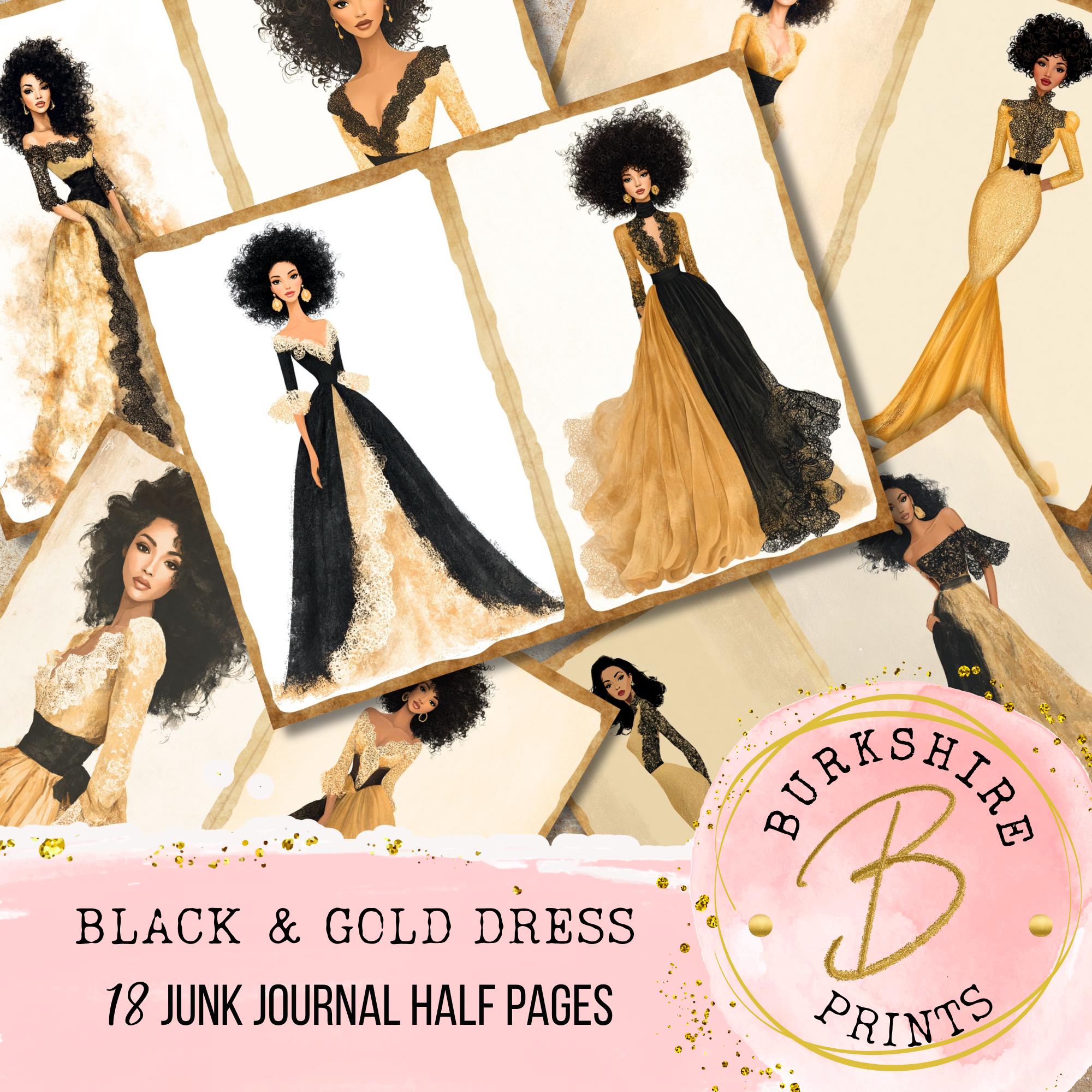 Black and Gold African Dresses - Etsy Black and Gold African Dresses - Etsy