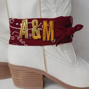 Texas A&M Bandana Scarf, Aggies Game Day Accessory