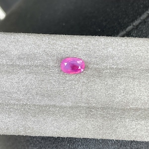 0.8 Bright Pink Milky Sapphire, Pink Silky Sapphire 100% Vietnam Origin, No Treatment, No Oil, No Heat