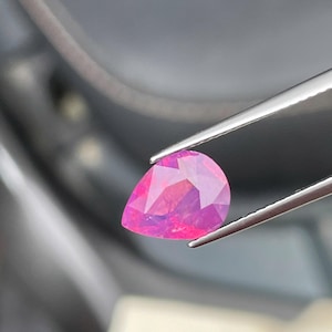 2.3 CT Lotus Pink Silky Sapphire Milksapphire Drop  Vietnam Origin 100% Raw, Silky Sapphire To Customize The Earrings.