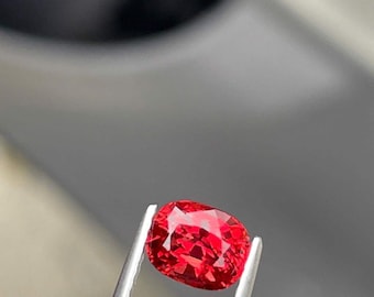 1.13ct Brownish Orange Spinel: Untreated Vietnam Gemstone