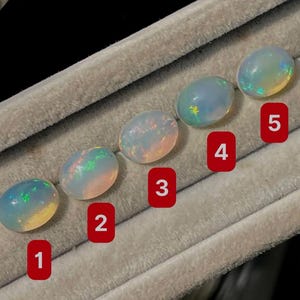Opal Cabochon Gemstone: Brazil Origin (Natural, Untreated, 5+ Ct)
