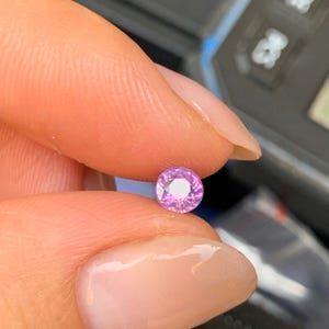 0.65 CT Light Beautiful Sapphire Raw 100% No Treatment No Oil No Heated Vietnam Origin
