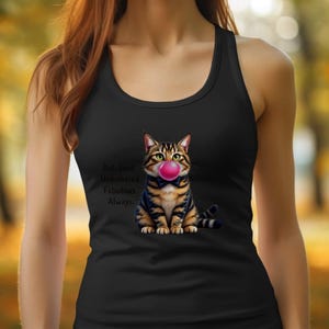 Pride Tank Top, gift pride shirt, funny pride cat shirt, cute cat tank top, cat lover gift, LGBTQ pride clothing for cat lovers
