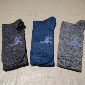 Alpaca Crew Socks Medium USA Made image 8