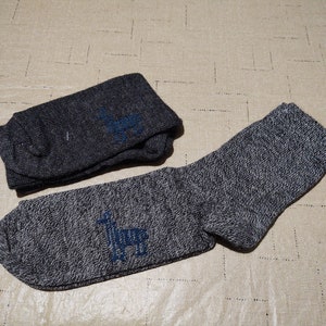 Alpaca Shortie Socks - (Large) - USA Made