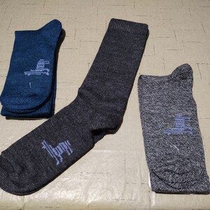 Alpaca Crew Socks Medium USA Made image 2
