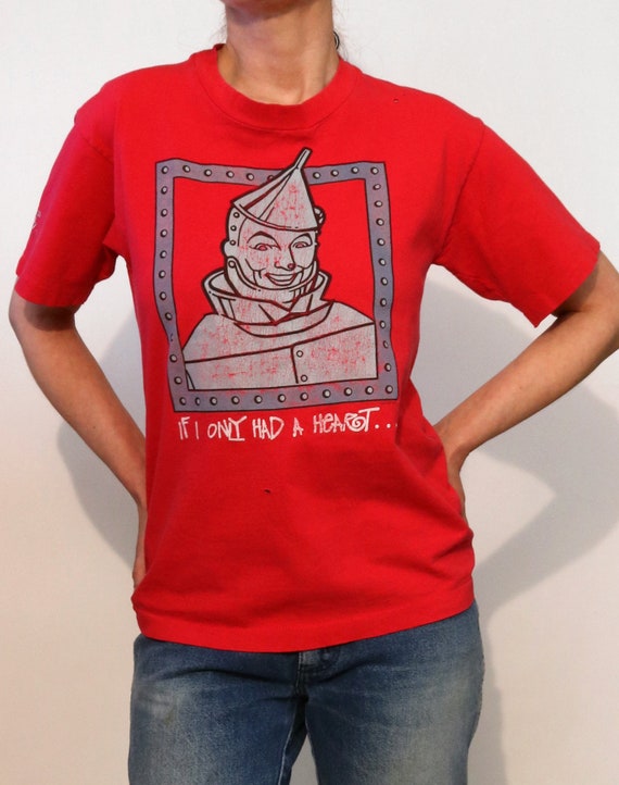 If I Only Had a Heart Tinman T-shirt / Vintage 19… - image 2