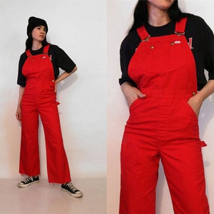 Vintage cherry overalls main image 1