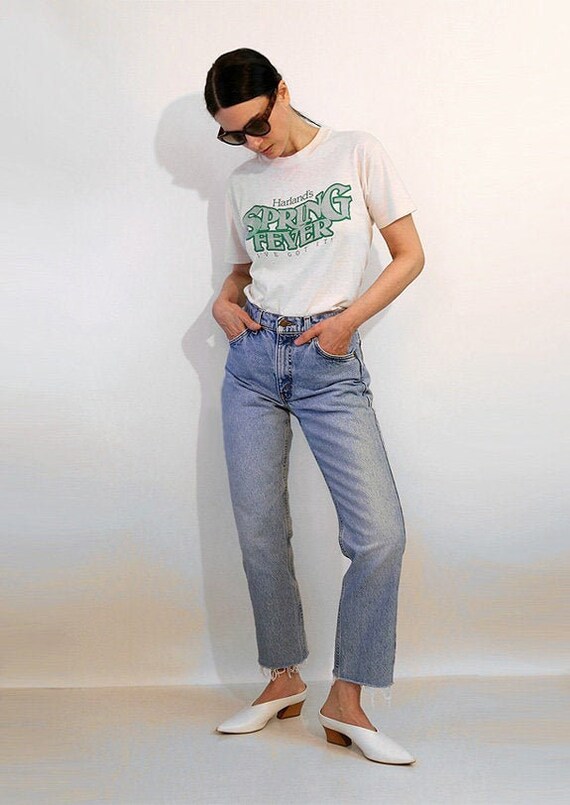 70s Spring Fever T-Shirt, Vintage 1970s White and… - image 3