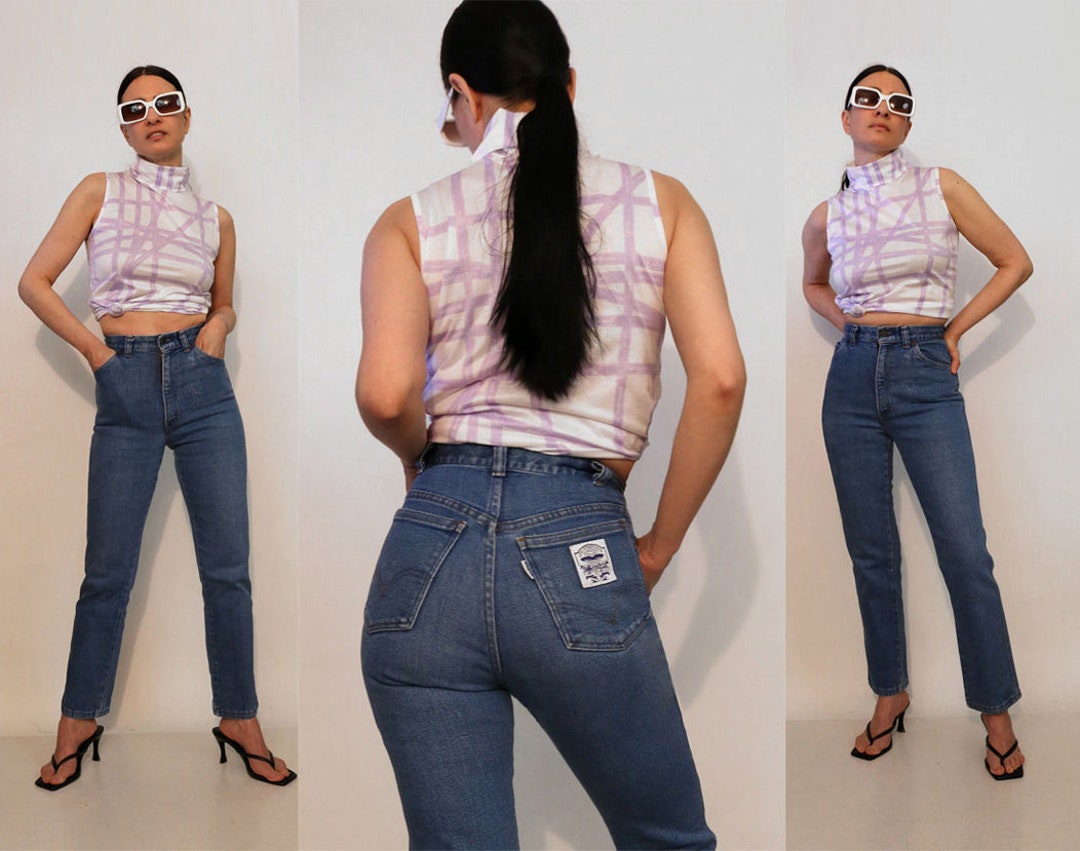Big E White Label Levi's Jeans 25x28.5 / Vintage 1980s White Tab Big E ...