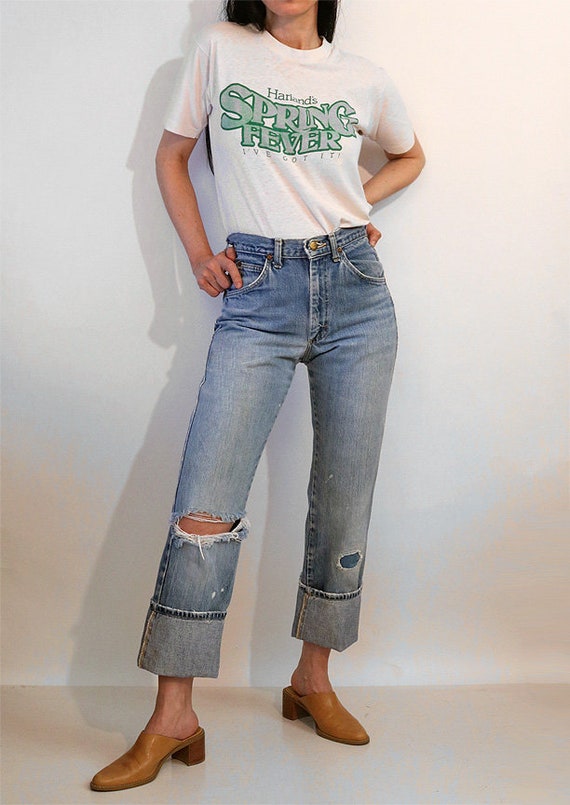 70s Spring Fever T-Shirt, Vintage 1970s White and… - image 5