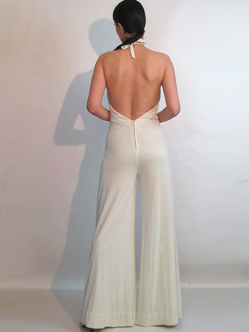 flared jumpsuit 70s