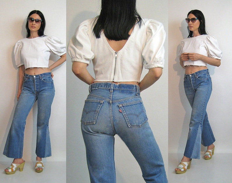 levi's vintage flare jeans