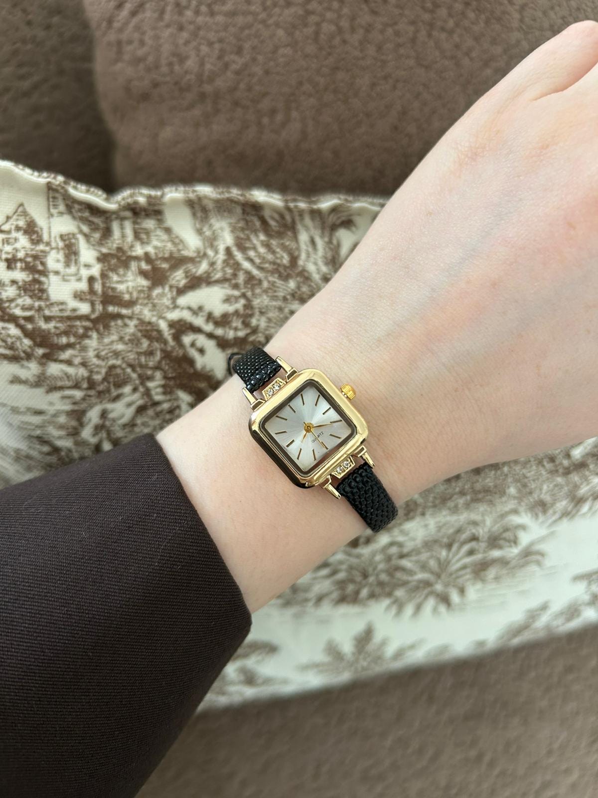 Square gold watch - Etsy 日本