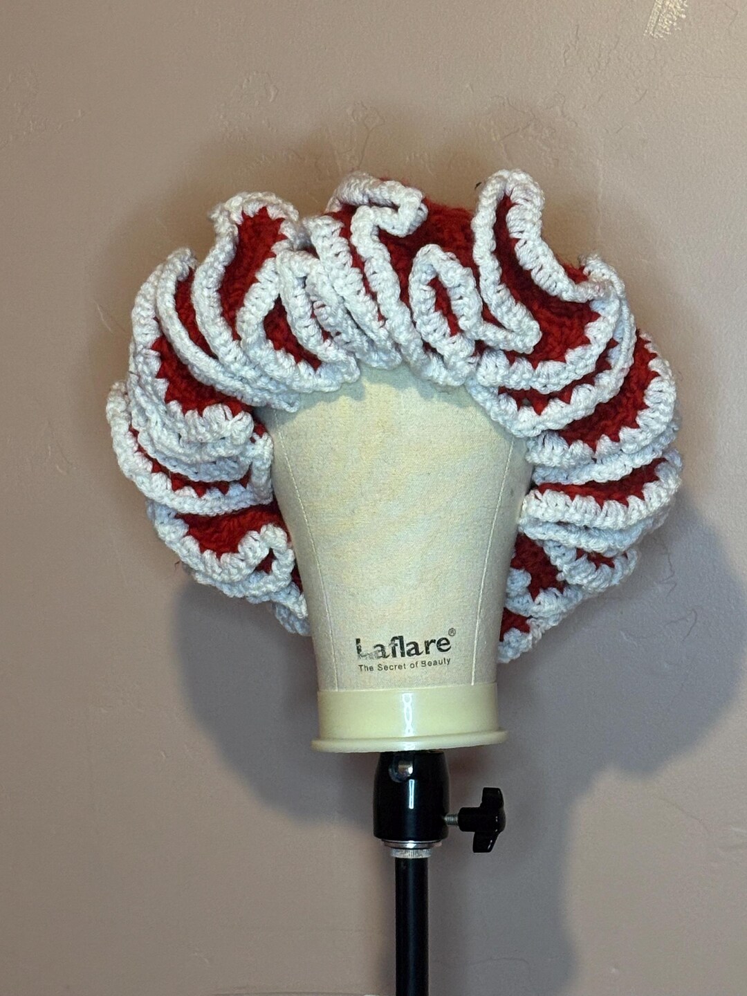 Delta Ruffle Hat Red and White Ruffle Hat - Etsy