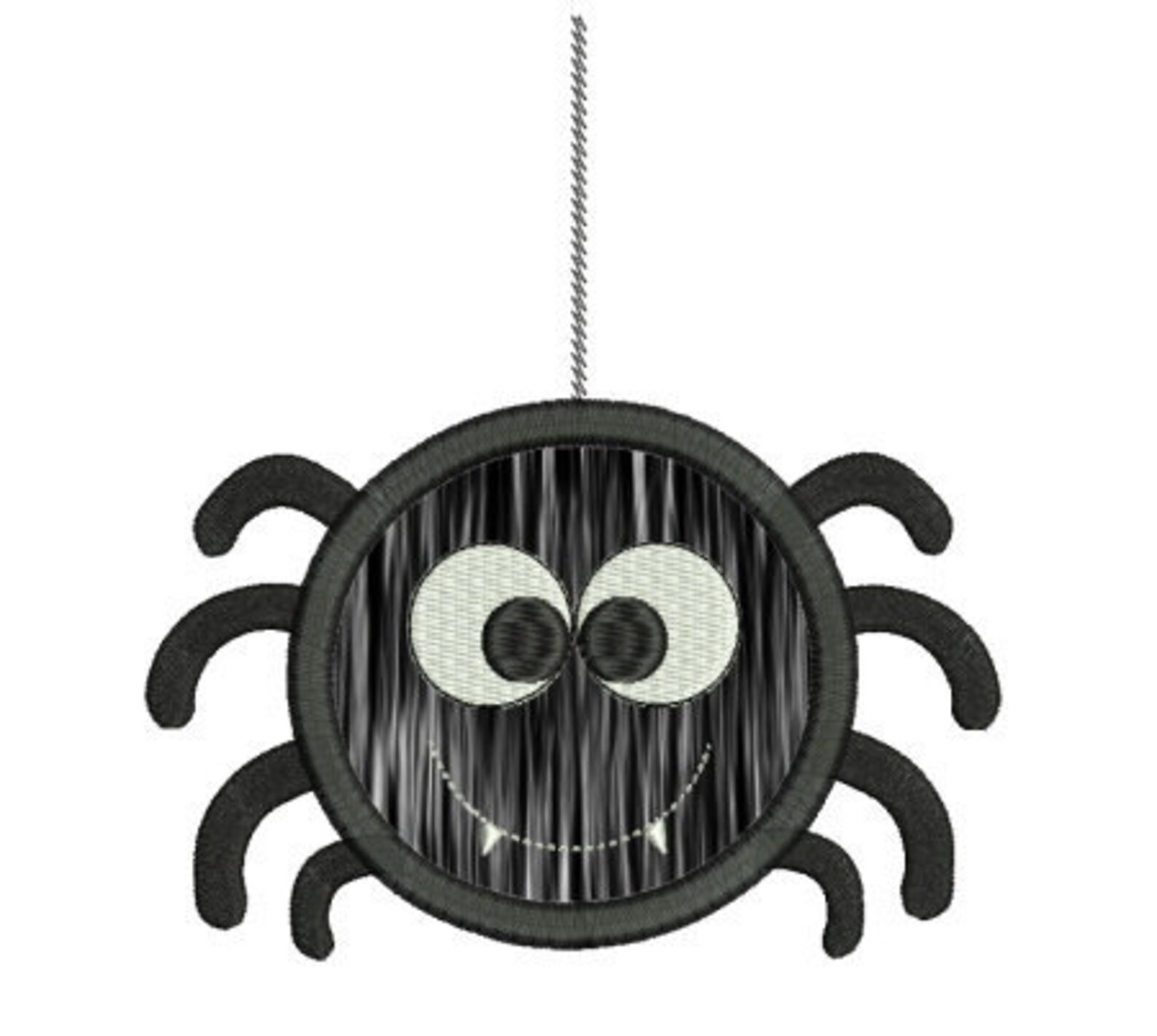 Cute Spider Applique Machine Embroidery Design Etsy