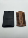 Luxury Beard Comb w/ Leather Case