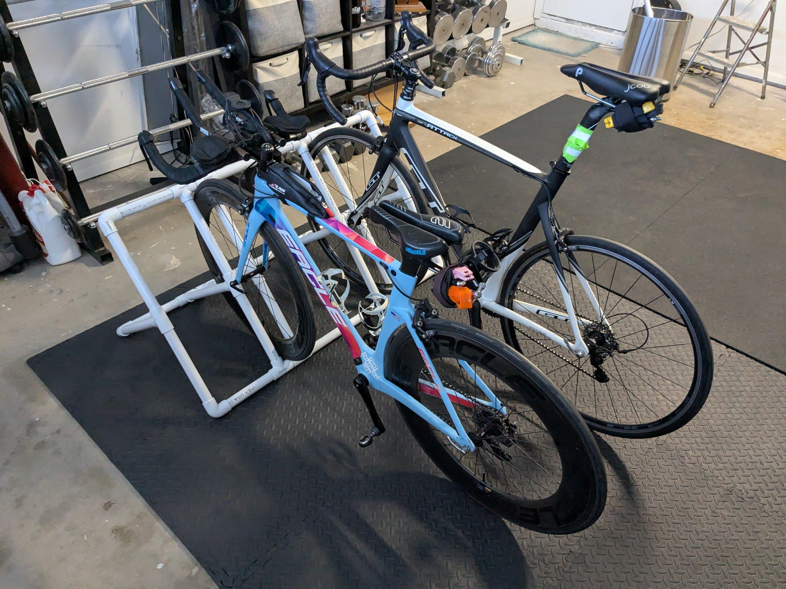 Pvc Bicycle Rack 2-bike: Truck Bed Bike Rack Plans — DIY PVC Guide for 2 Bikes | Instant ...