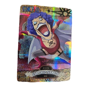 Emporio Ivankov One Piece Trading Card Game | Custom Cards | Proxy Cards, Rare One Piece Cards, Manga Rare, Alt Art, Super Rare, Leader Card