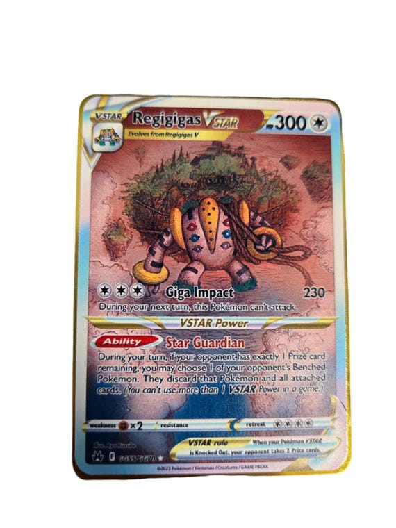 pokemon card regigigas Pokemon TCG main image 1