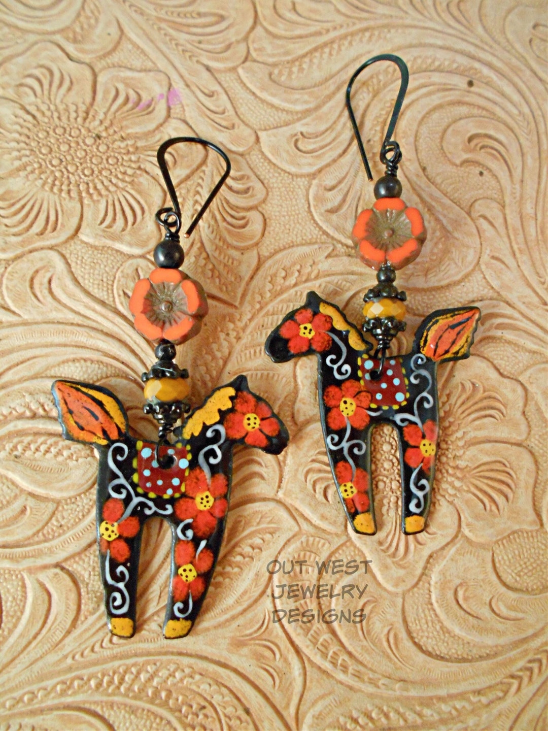 Dala Horn Earrings