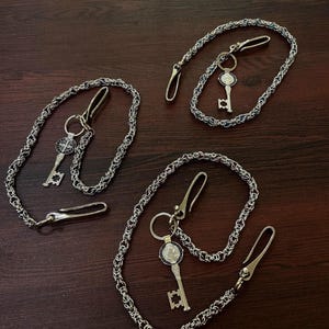 Keel beads Wallet Chain,Jeans Wallet Chain,Gothic Wallet Chain,Biker Wallet Chain,Key Charm Bag Chain,Punk Wallet Chain,Y2K keychain