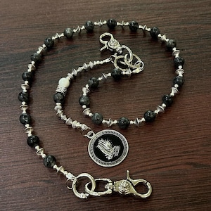 Black flash stone Wallet Chain ,Jeans Wallet Chain,Gothic Wallet Chain,Biker Wallet Chain,Key Charm Bag Chain,Punk Wallet Chain,Y2K keychain