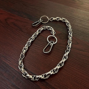 Diamond shaped metalWallet Chain,Jeans Chain,Gothic Pants Chain,Biker Wallet Chain,Handmade Wallet Chain,Punk Wallet Chain,Chain Accessories