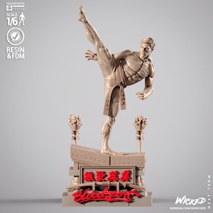 3D Resin Figurine – Dux – Movie Character | Hand-Painted Artisan Piece – 3D Printing – Geek Gift Idea.